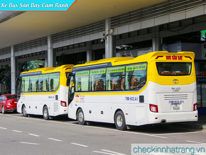 Xe bus sân bay Cam Ranh Nha Trang
